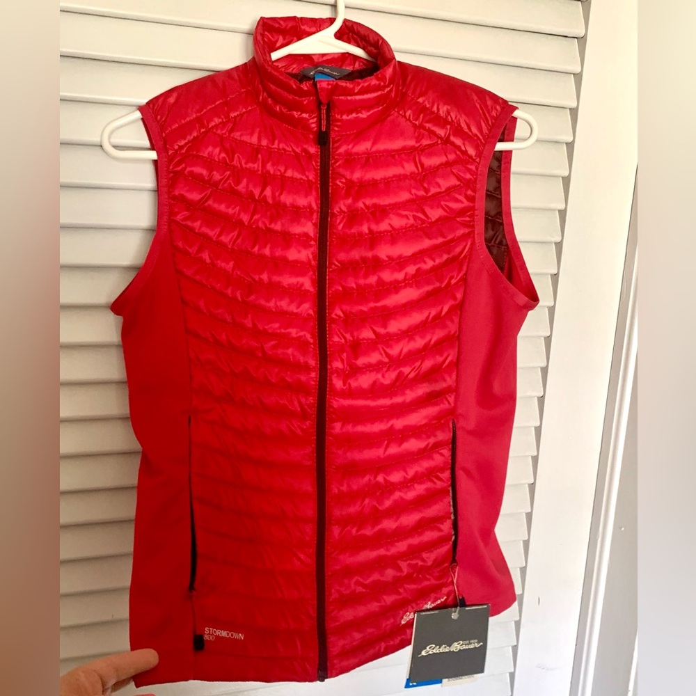 NWT EDDIE BAUER STORM DOWN VEST